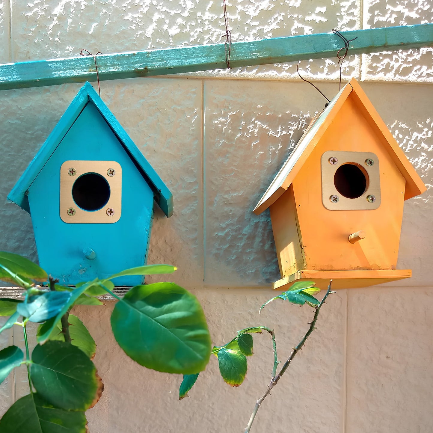 Sold 8 Pcs Bluebird House Predator Guards Bird House Hole Protector Copper Birdhouse Guard Bird House Protect