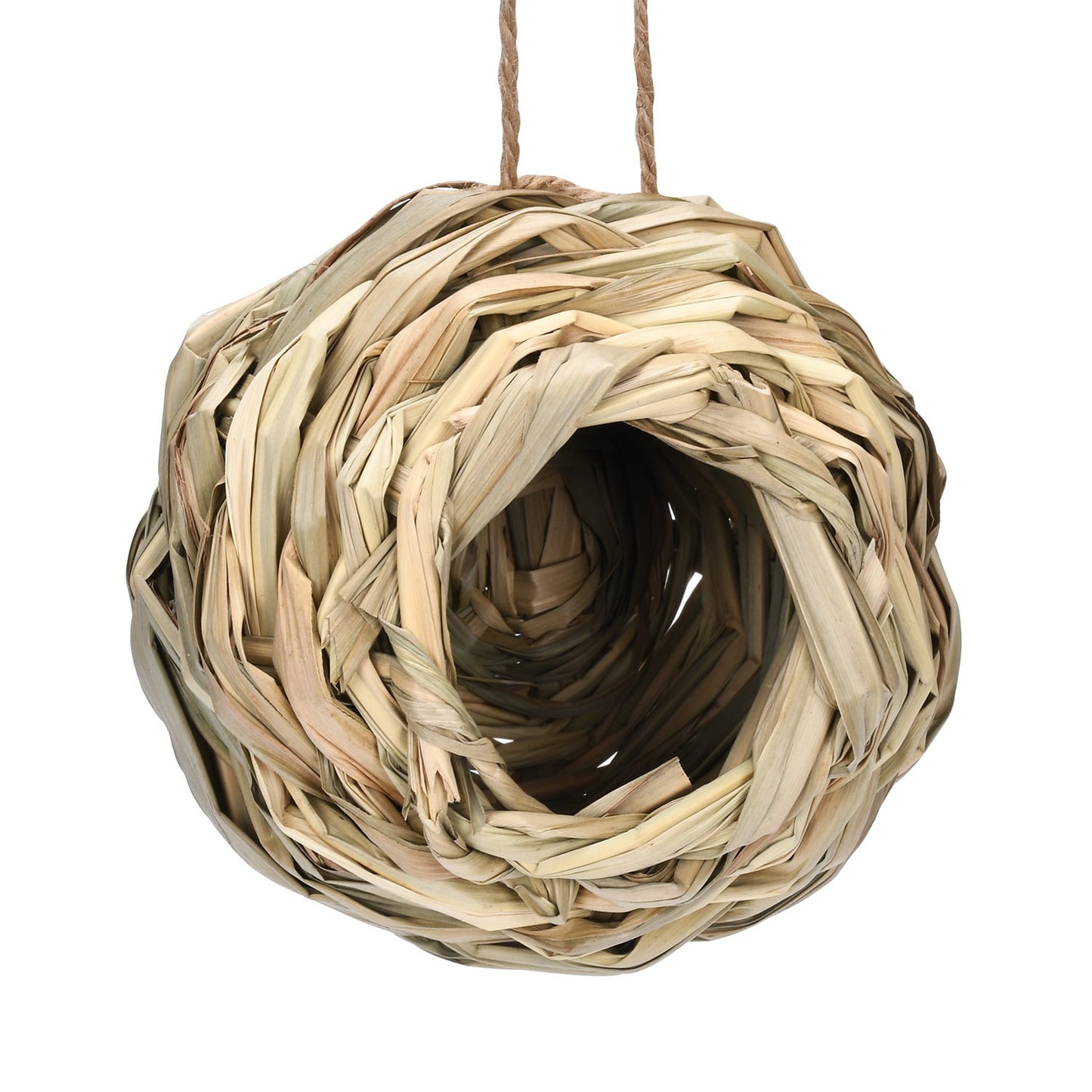 Hummingbird Nest Bird Nest Weaving Grass Bird House Outdoor Hanging, Hummingbird House, Bird House, Blue Bird House, Outdoor Gardening Decoration