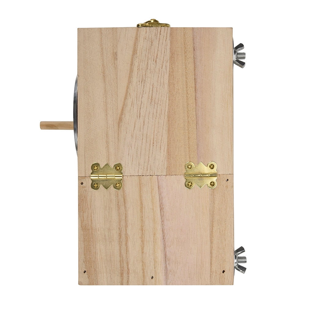 SuoKom Parakeet Ne st Box Bird House Wood Breeding Box for Lovebirds Parrotlets Mating