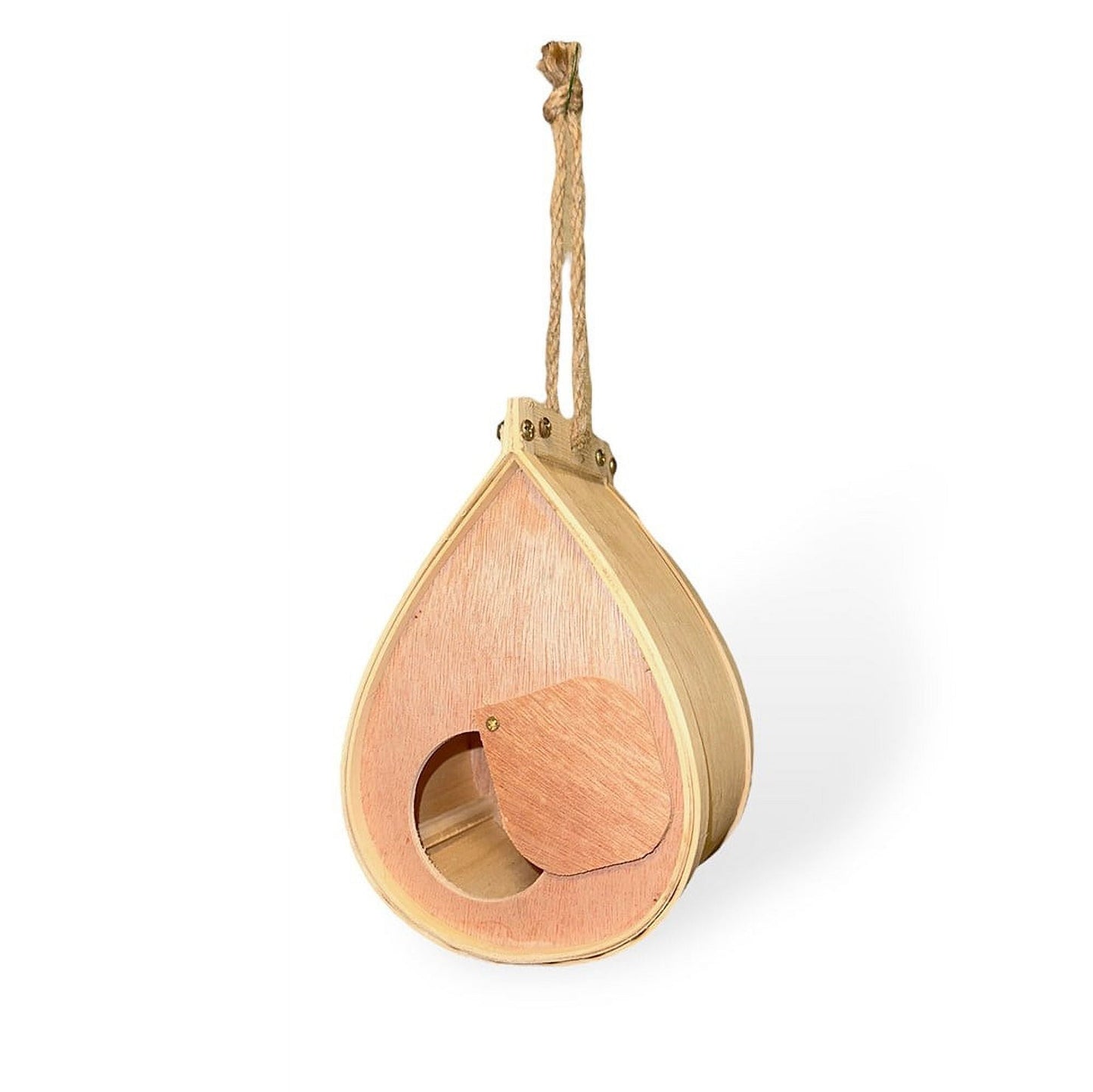 Pollinating Palace - Eco-friendly Handmade Natural Wood Hanging Habitat-Bird House