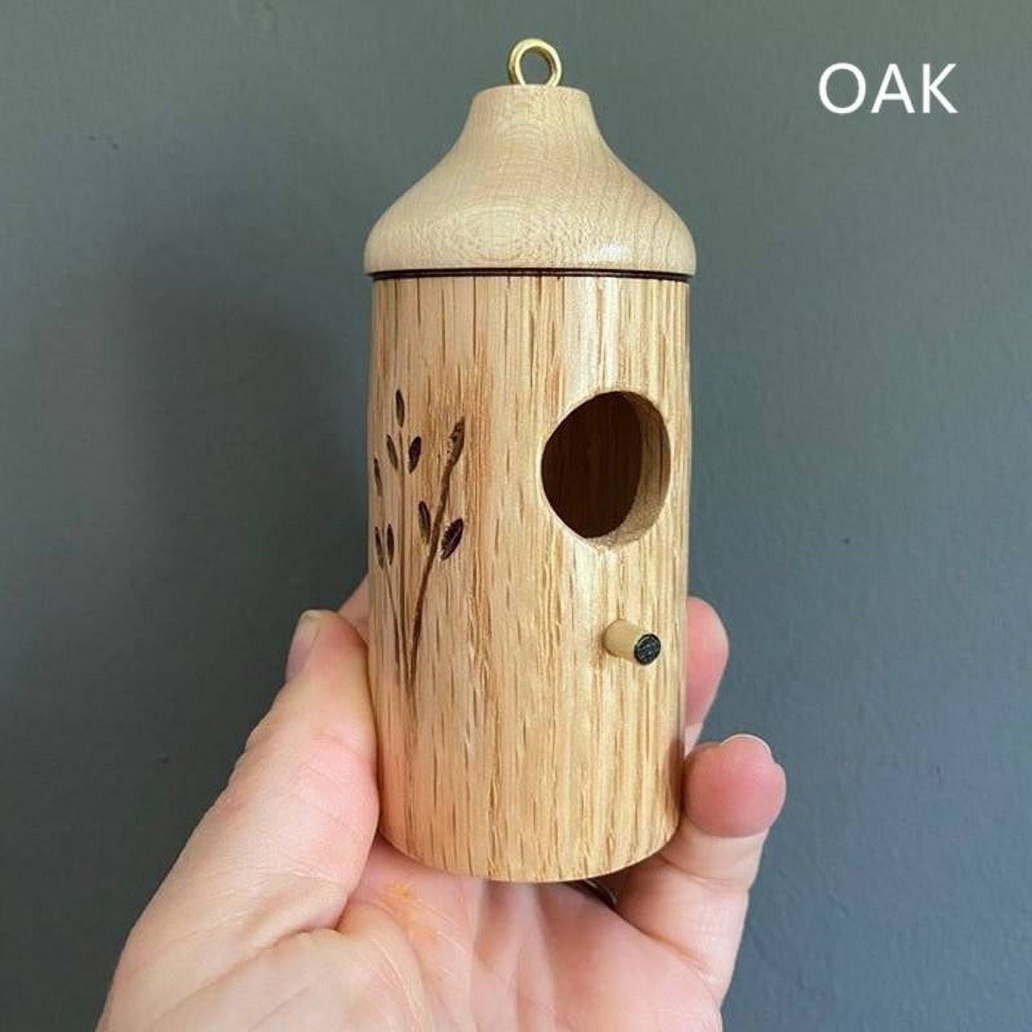 iMucci 3Pcs Natural Wood Hummingbird House 2022 New Hummingbird Houses for Outside Hanging Hummingbird Nest for Nesting