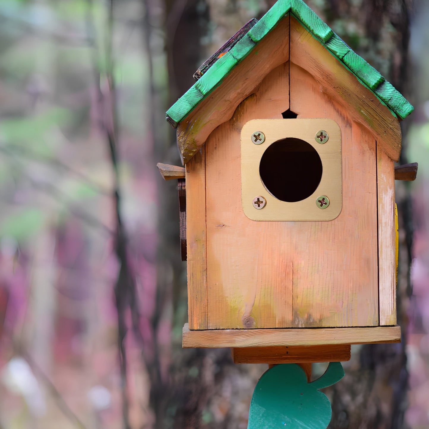 Sold 8 Pcs Bluebird House Predator Guards Bird House Hole Protector Copper Birdhouse Guard Bird House Protect