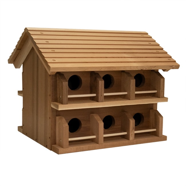 Heath Outdoor Products 12 Room Deluxe Redwood House With Rails