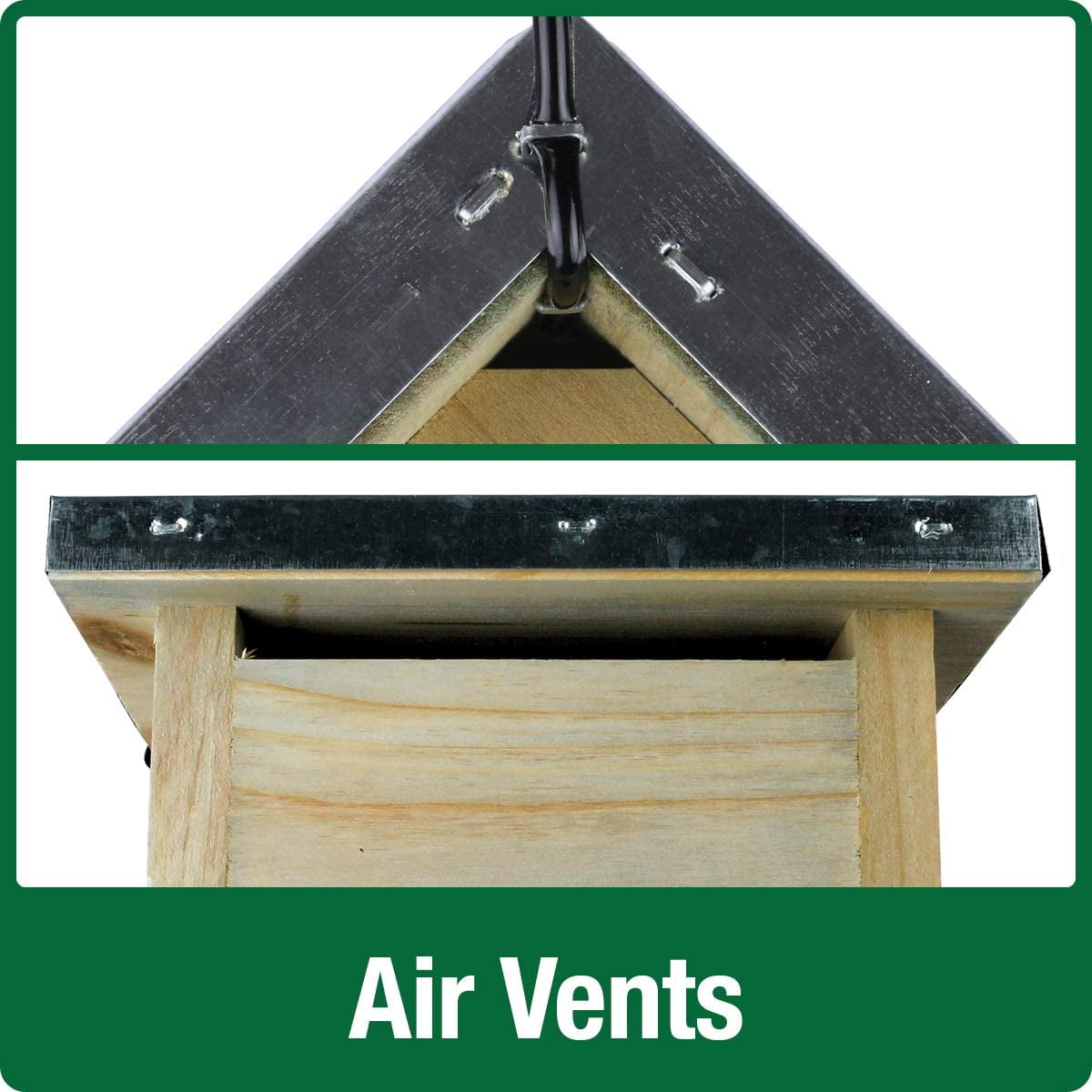 Natures Way Galvanized Weathered Cedar Wren House