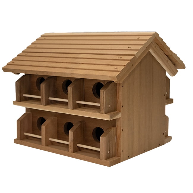 Heath Outdoor Products 12 Room Deluxe Redwood House With Rails