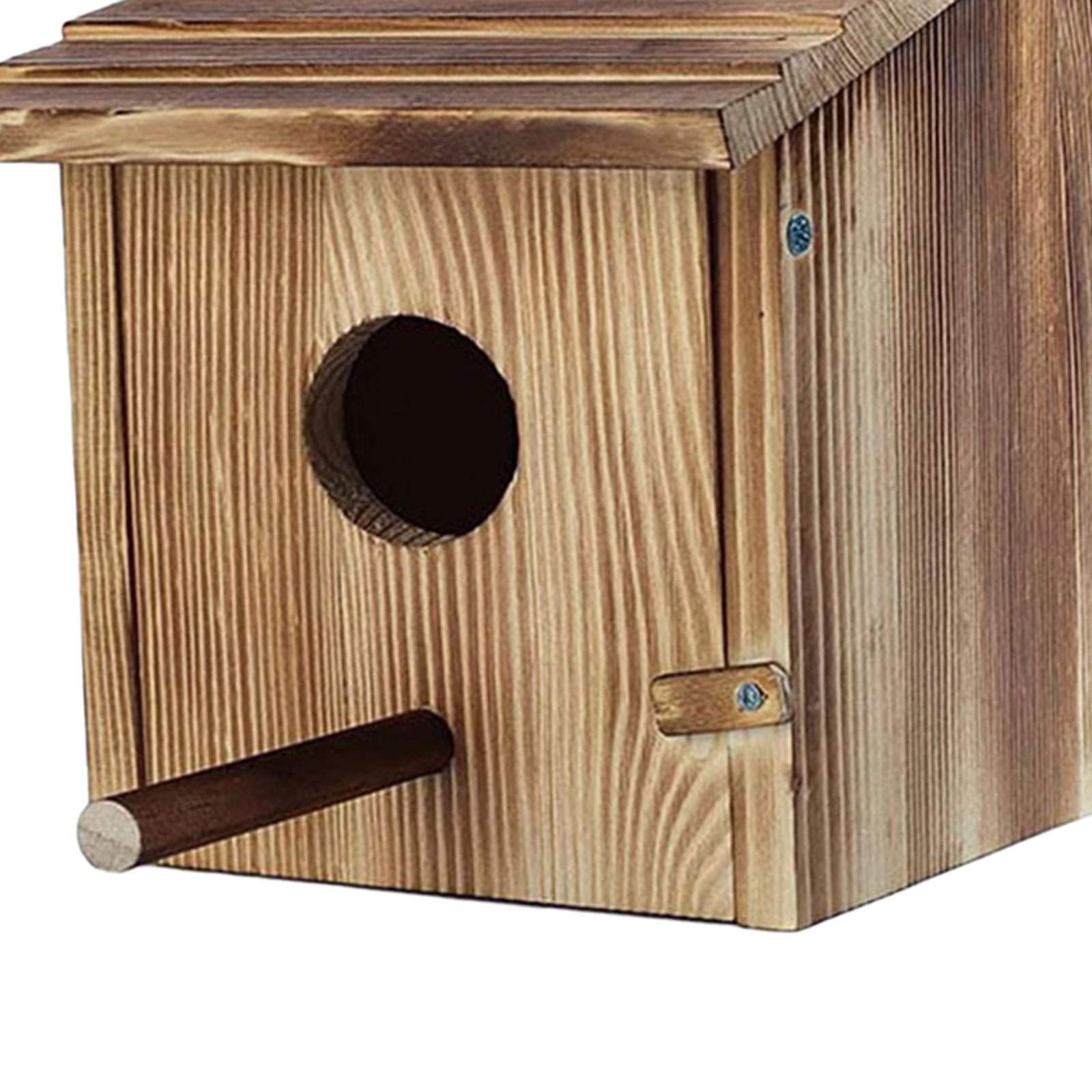 Moyitang Bird House ,Outdoor , Blue Bird House, Hanging Birdhouse Wooden