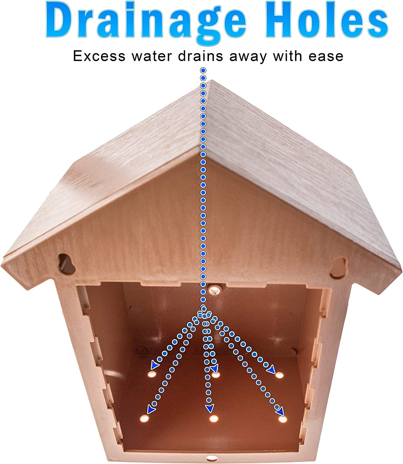 2 Way Mirrored Bird House See Through Suction Cup Window Mounted Bird Nesting Box