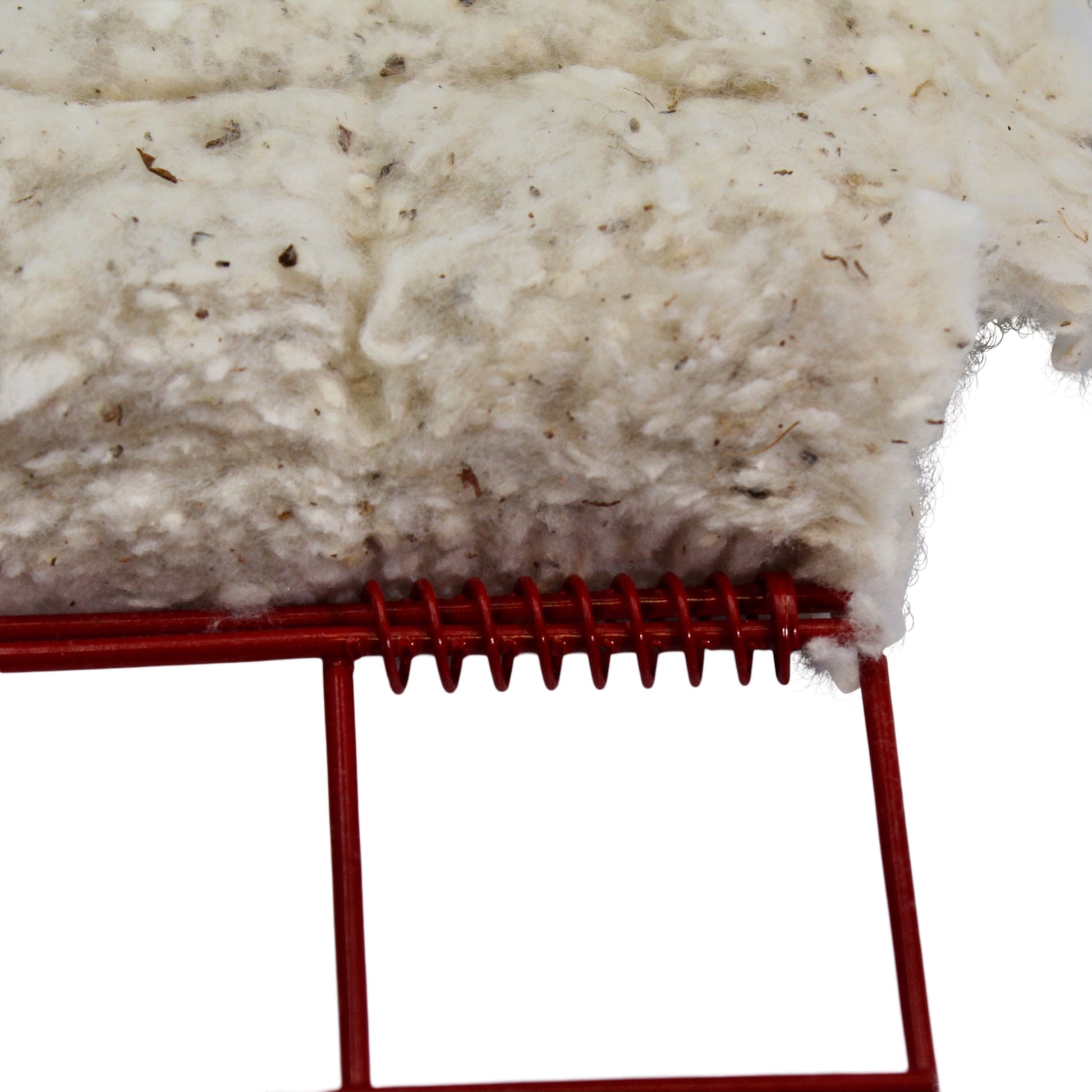 Songbird Essentials Bird House Bird Nesting Material Holder, Hummer Helper with Cotton Nesting Materials