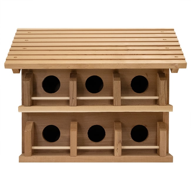 Heath Outdoor Products 12 Room Deluxe Redwood House With Rails