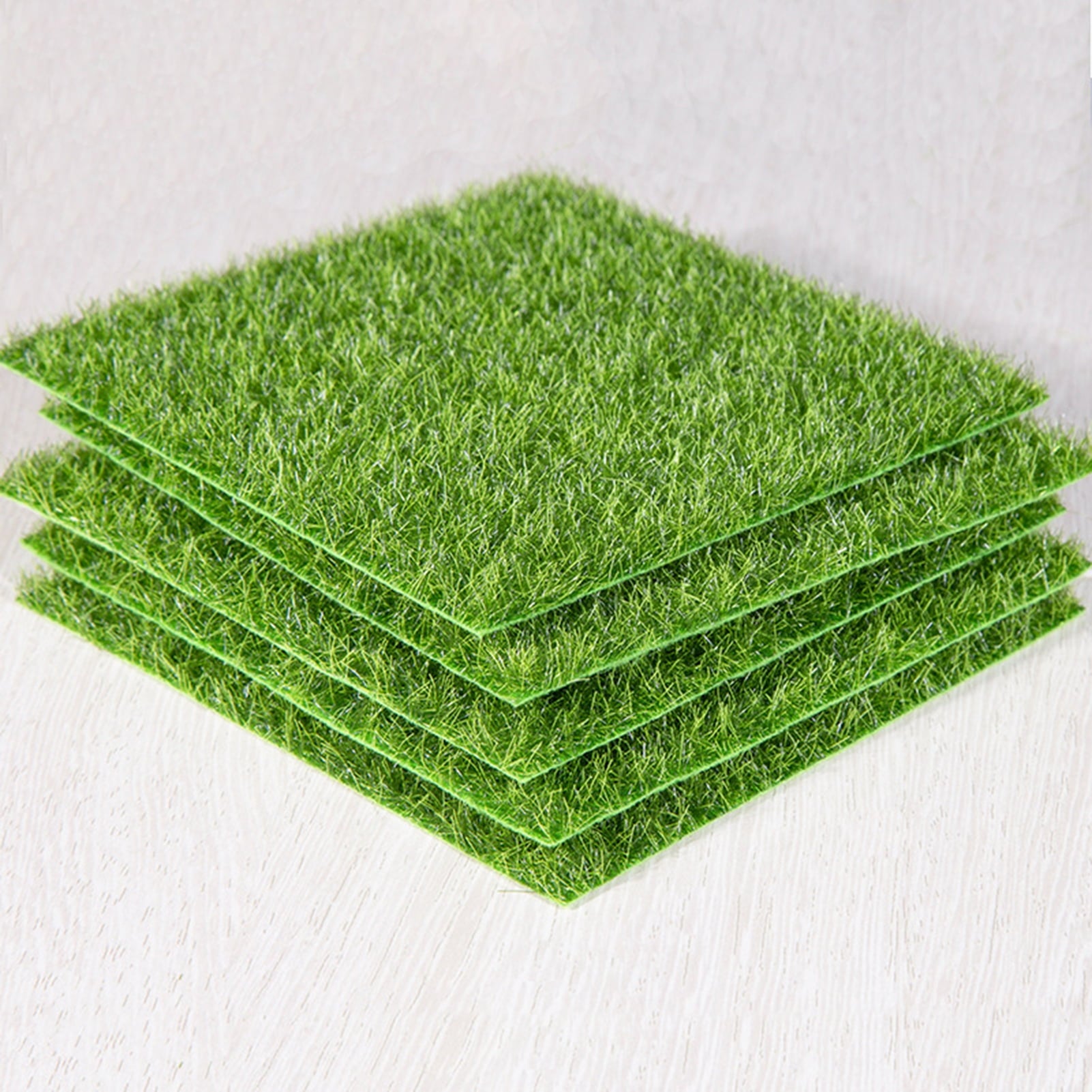 8Pcs Chicken Nesting Box Pads for Laying Eggs - Washable Hen Nesting Pads for Chicken Farm, Artificial Grass Chicken Bedding Rug Carpet Synthetic for Garden Lawn Indoor Outdoor