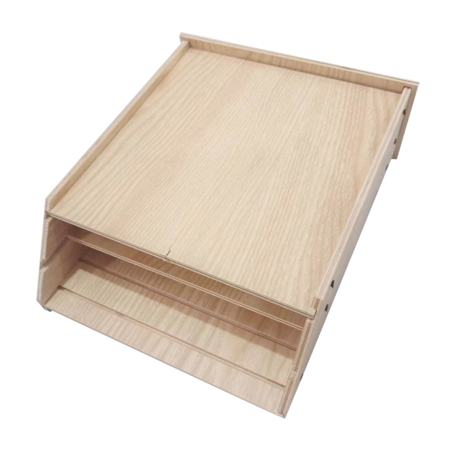 Clearance Under $5! Bat House for Outdoor Large Bat Box for Outside 2 Chamber Wood Bat House Kit for Weatherproof Wooden Bat Shelter Easy to Land and Roost, 9.45 x 7.48 x 2.76 Inch ,Wooden