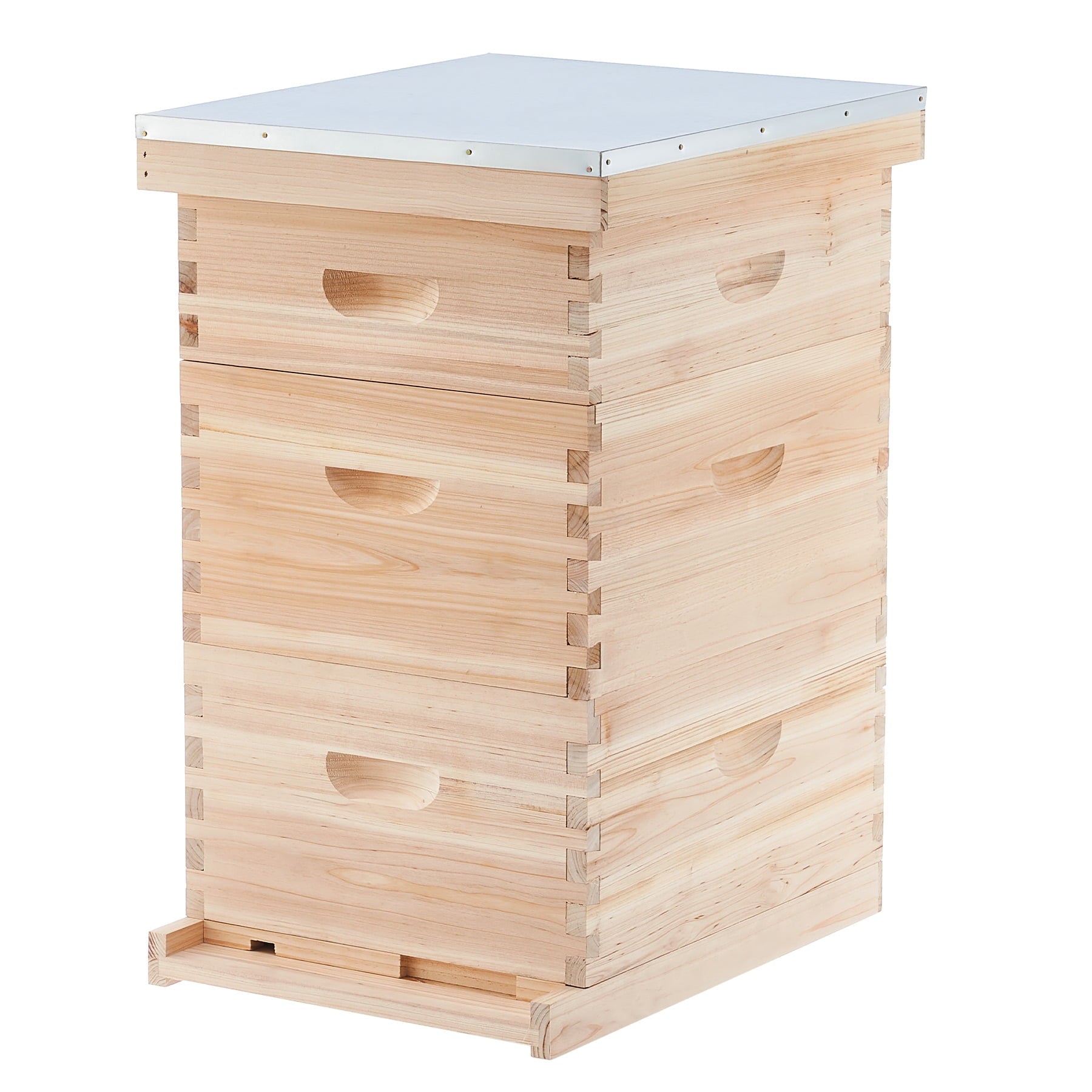 CO-Z 20 Deep Frame & 10 Medium Frame With 3 Brood Boxes Hive Frame/Bee Hive Frame With Metal Roof for Beekeeping