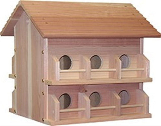 Heath Outdoor Products 12 Room Deluxe Redwood House With Rails