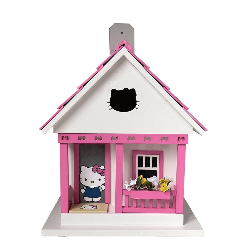 Hello Kitty Birdhouse - You Make Me Happy