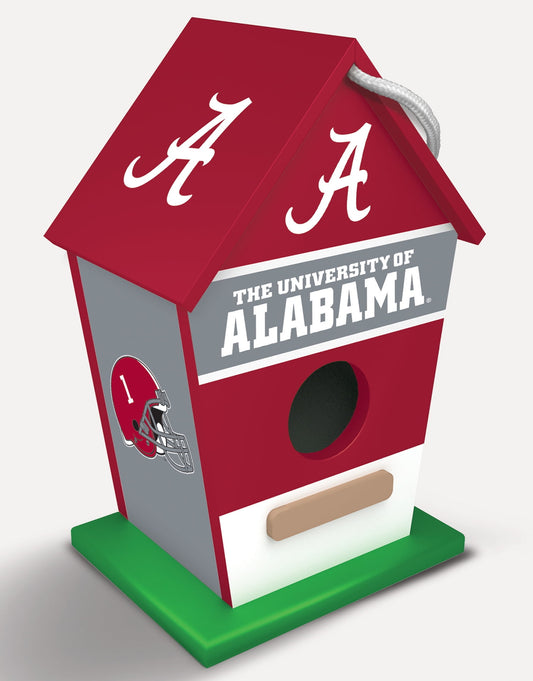MasterPieces Officially Licensed NCAA Alabama Crimson Tide outdoor wood birdhouse!
