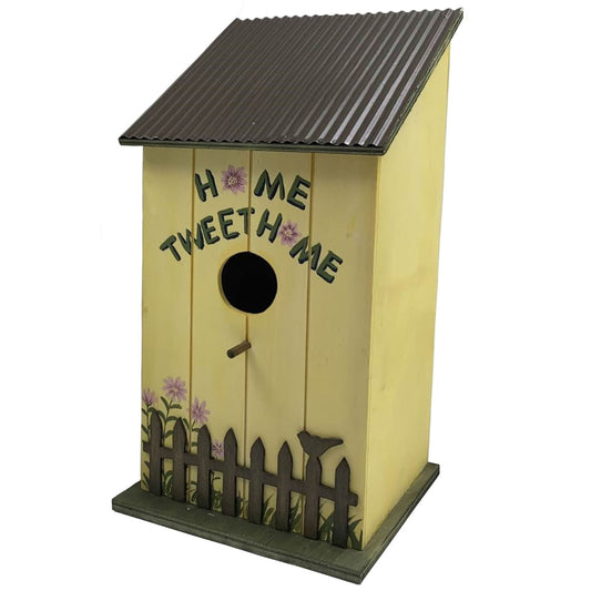 Outdoor Decorative 12" Home Tweet Home Bird House