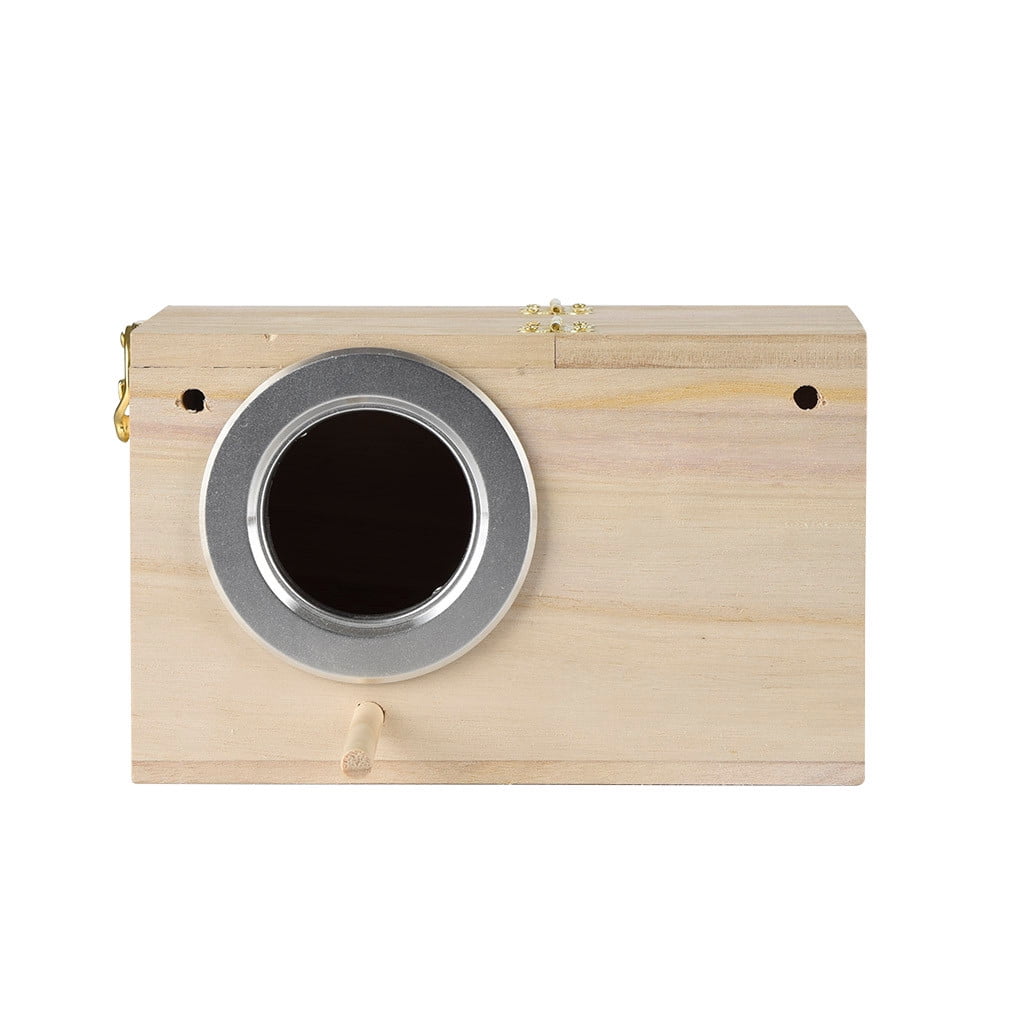 SuoKom Parakeet Ne st Box Bird House Wood Breeding Box for Lovebirds Parrotlets Mating