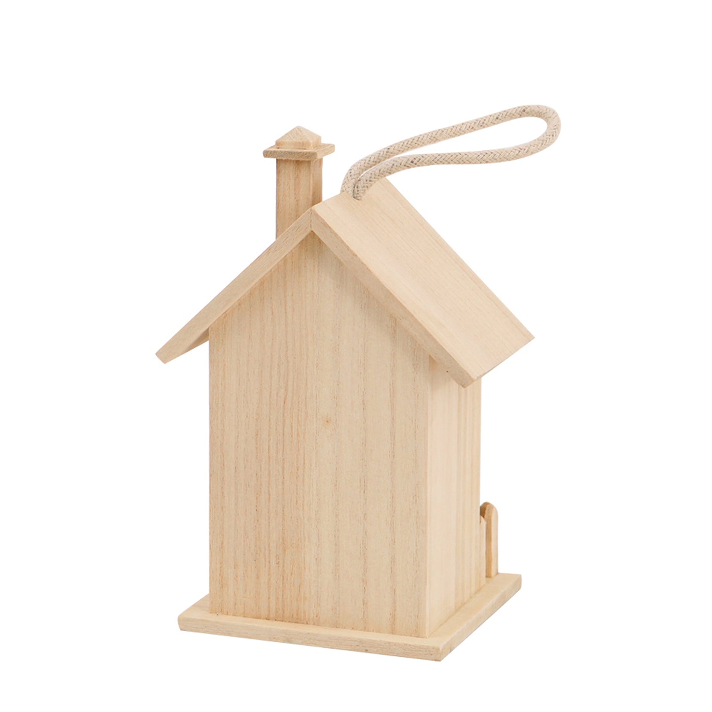 8" Wooden Assorted Birdhouse by Make Market - Unfinished Birdhouse Made of 100% Wood - Outdoor Nesting Boxes - Bulk 6 Pack