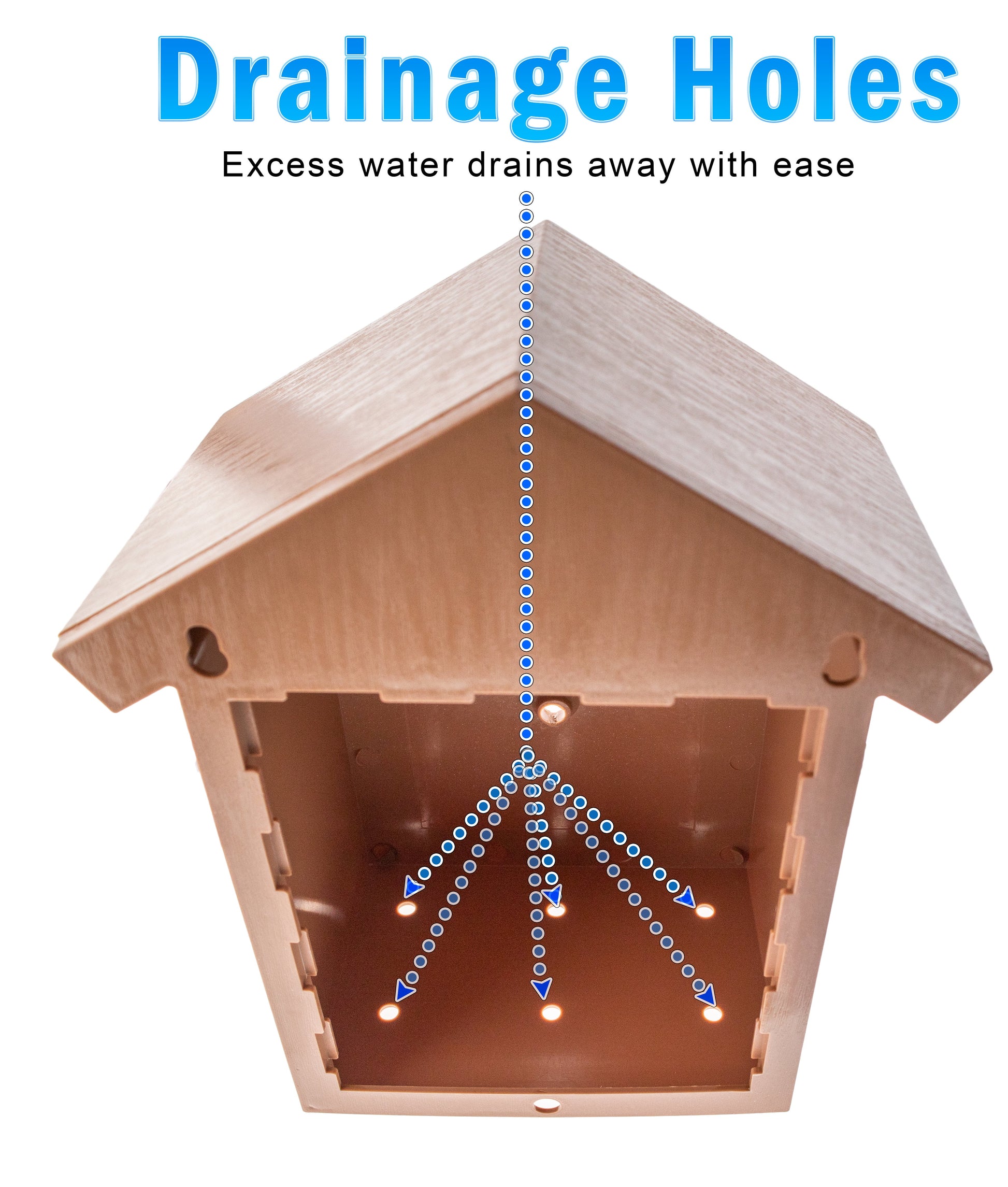 2 See Through One Way Mirrored Bird House - Suction Cup Window Mounted Bird Nesting Box