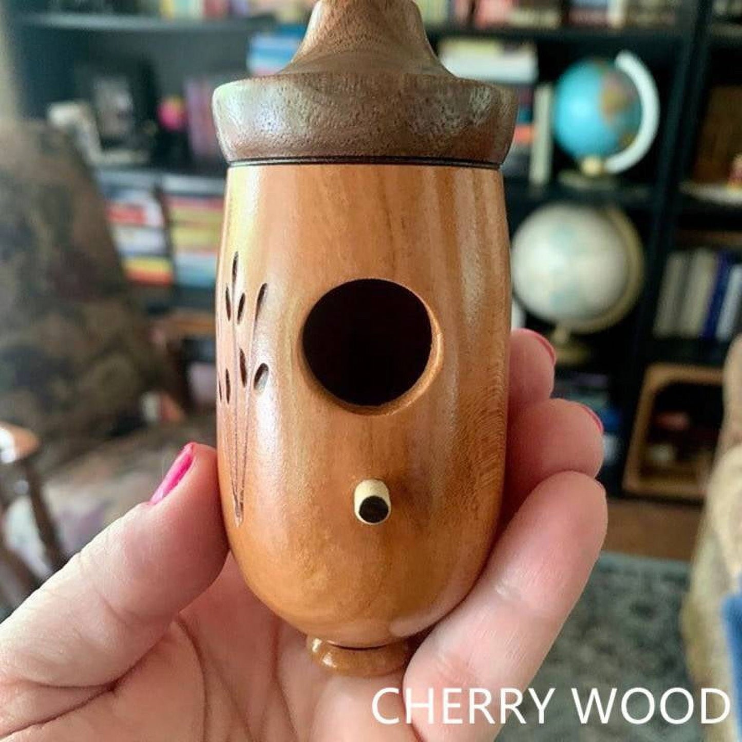 iMucci 3Pcs Natural Wood Hummingbird House 2022 New Hummingbird Houses for Outside Hanging Hummingbird Nest for Nesting
